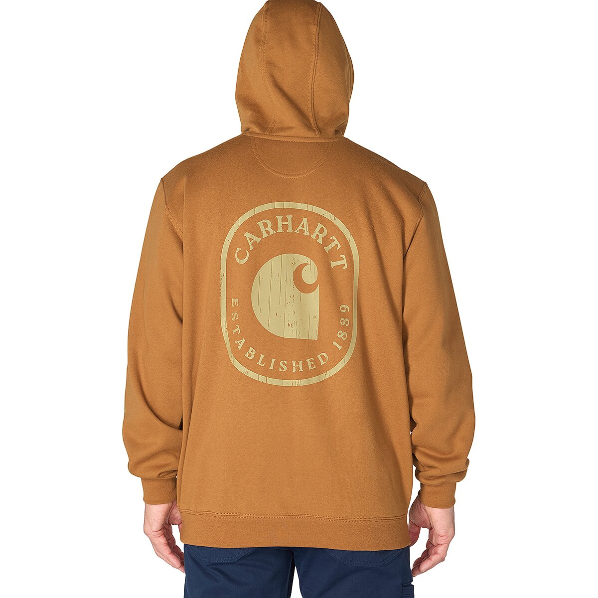 Image of Carhartt Paxton 1889 Graphic Sweatshirt - Men's Carhartt Brown, L
