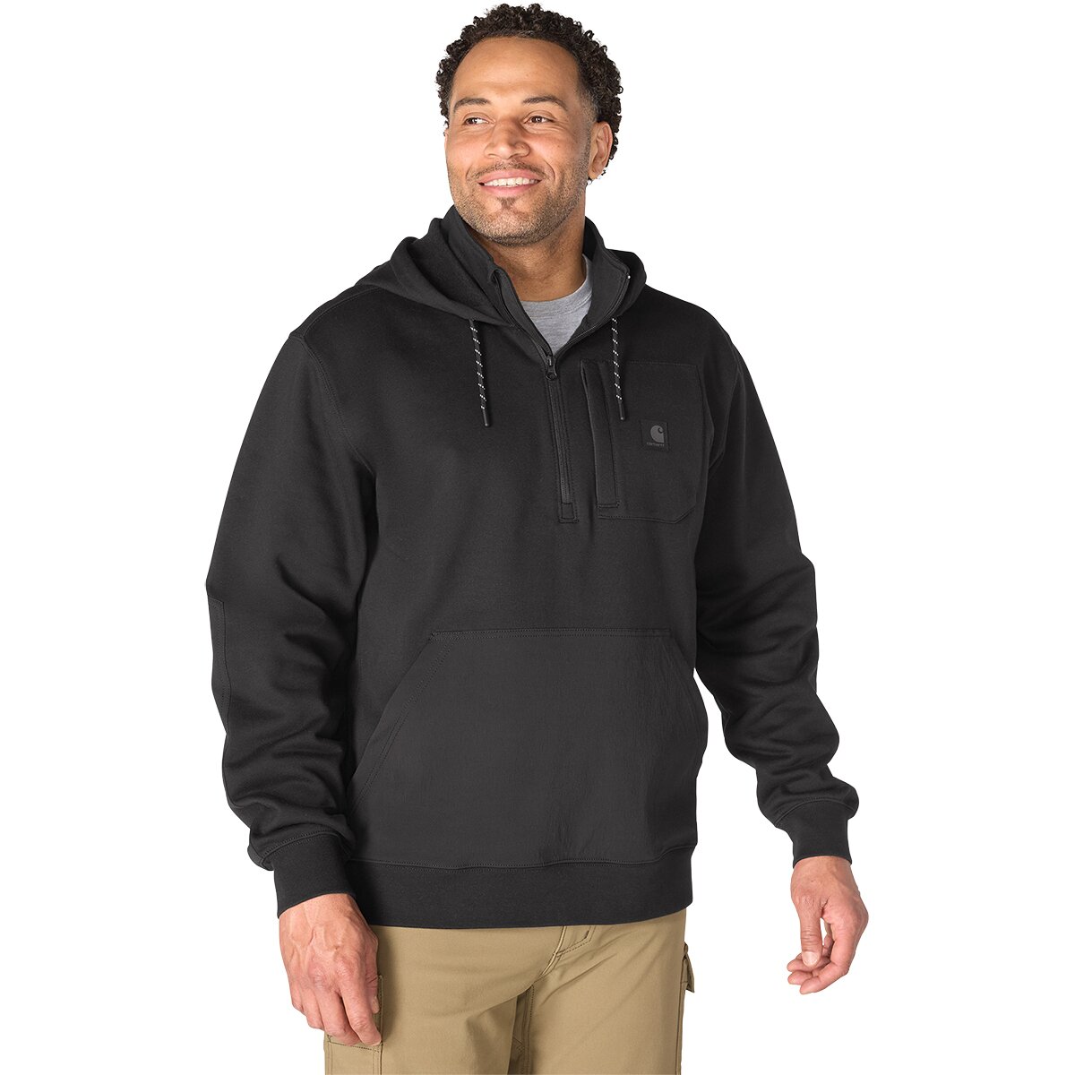Image of Carhartt Steel Bridgeport Sweatshirt - Men's Black, XL