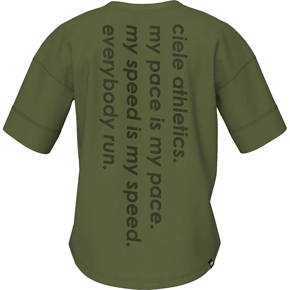 Image of Ciele Athletics Pace Back WNSBTShirt - Women's Mossland, XS