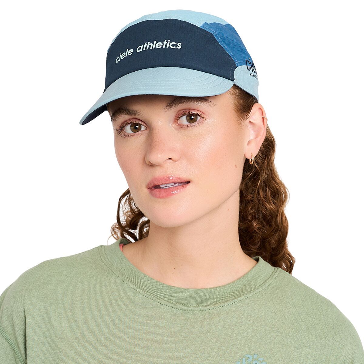 Image of Ciele Athletics FSTCapSC-Field-IconicSL Cap Chambray, S/M