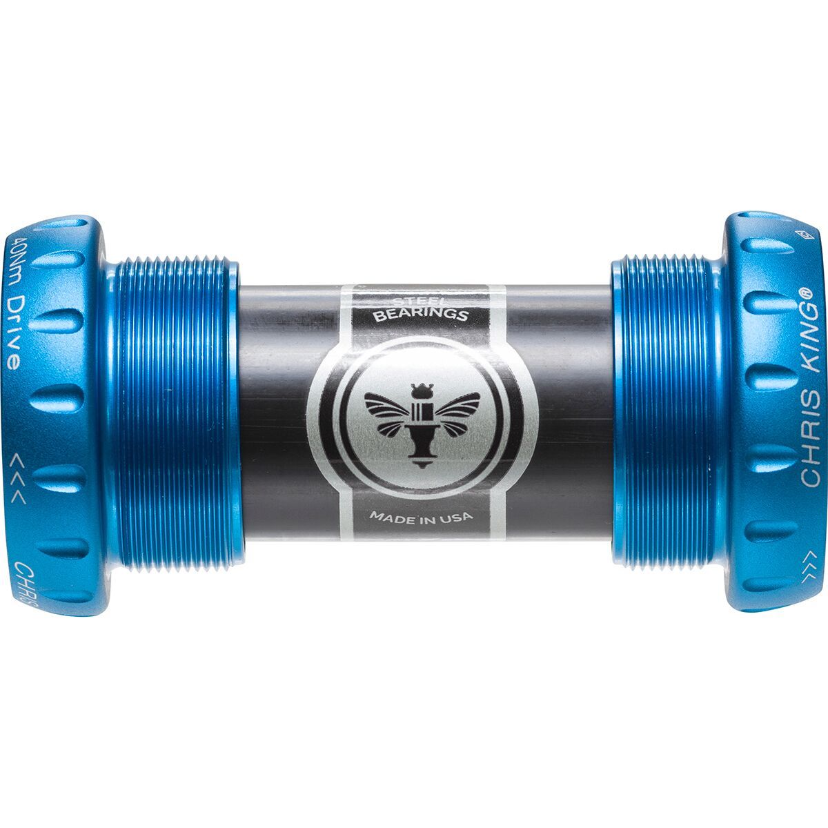Image of Chris King ThreadFit 24mm Bottom Bracket Matte Turquoise, Steel