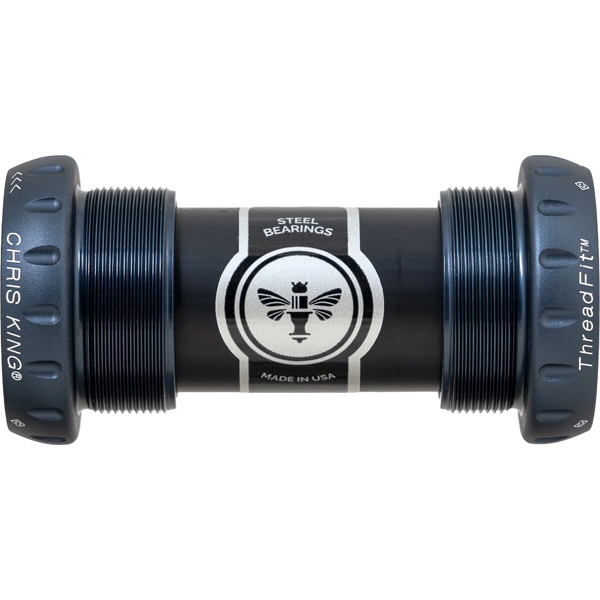 Image of Chris King ThreadFit 24mm Bottom Bracket Midnight, Steel