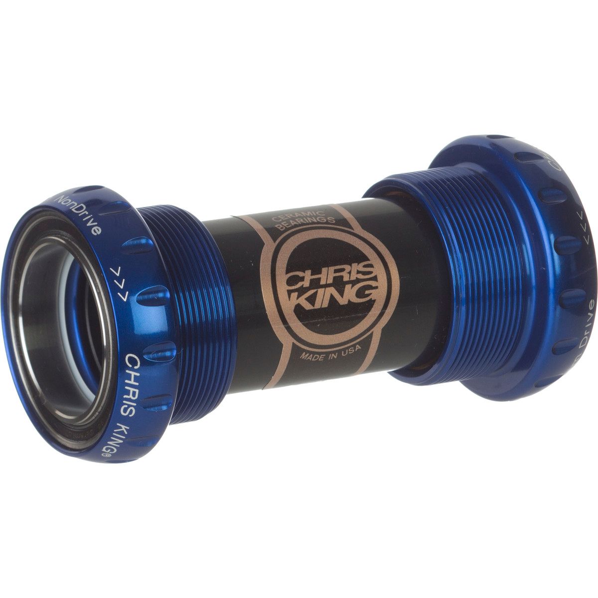 Chris King ThreadFit 24mm Bottom Bracket - Ceramic Navy, Ceramic