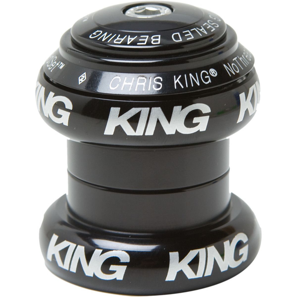 Image of Chris King NoThreadset Headset - 1in Bold Black, 1in