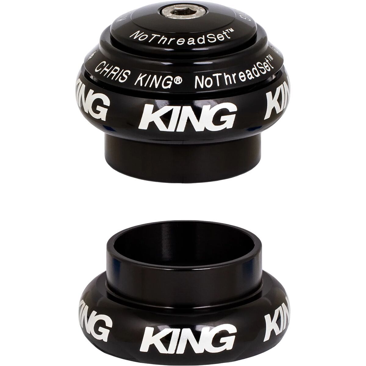 Image of Chris King NoThreadset Headset - 1 1/8in Bold Black, 1-1/8in