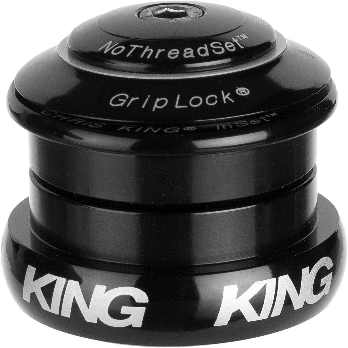 Image of Chris King InSet 8 Headset Bold Black, One Size