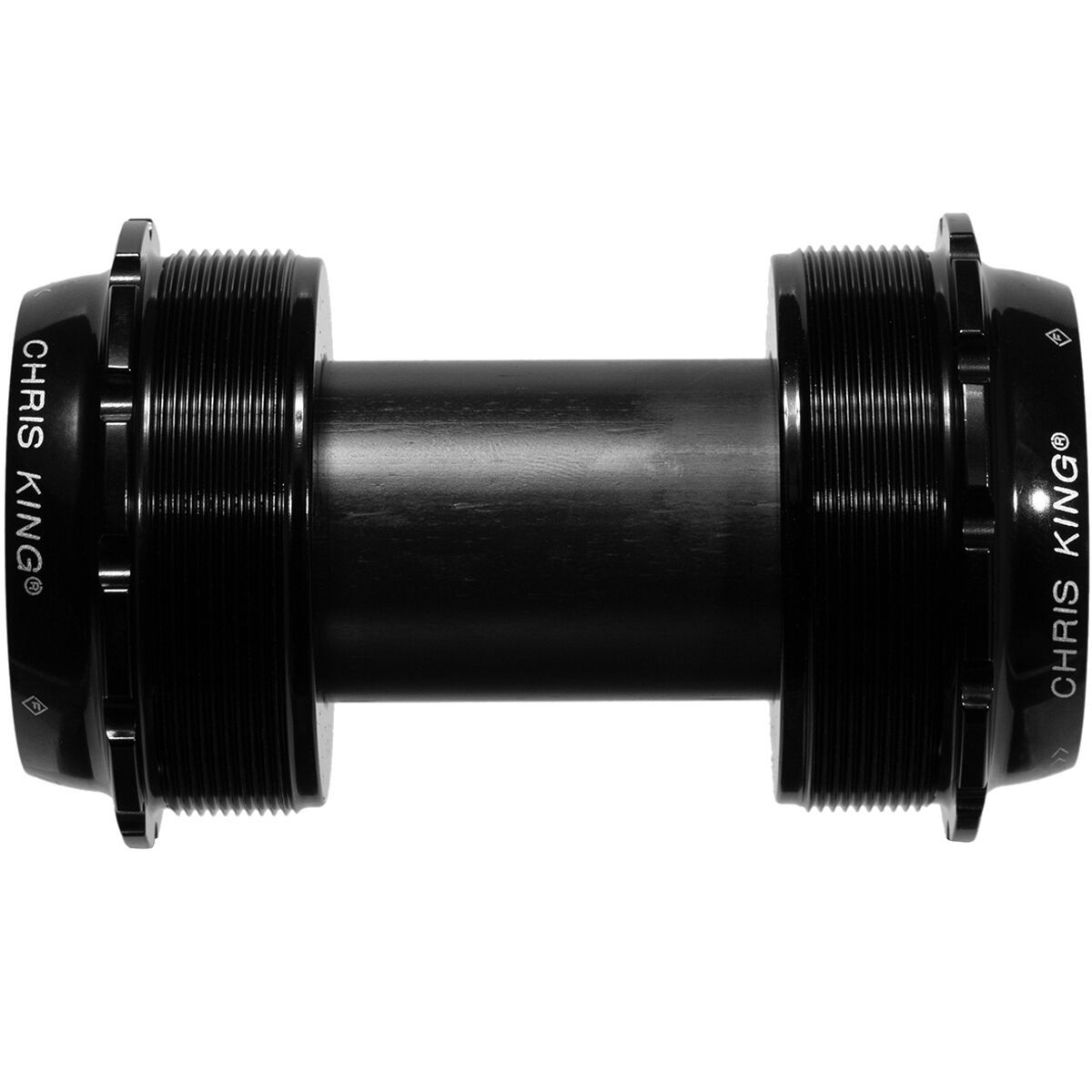 Chris King ThreadFit T47-24x Bottom Bracket Black, Shimano