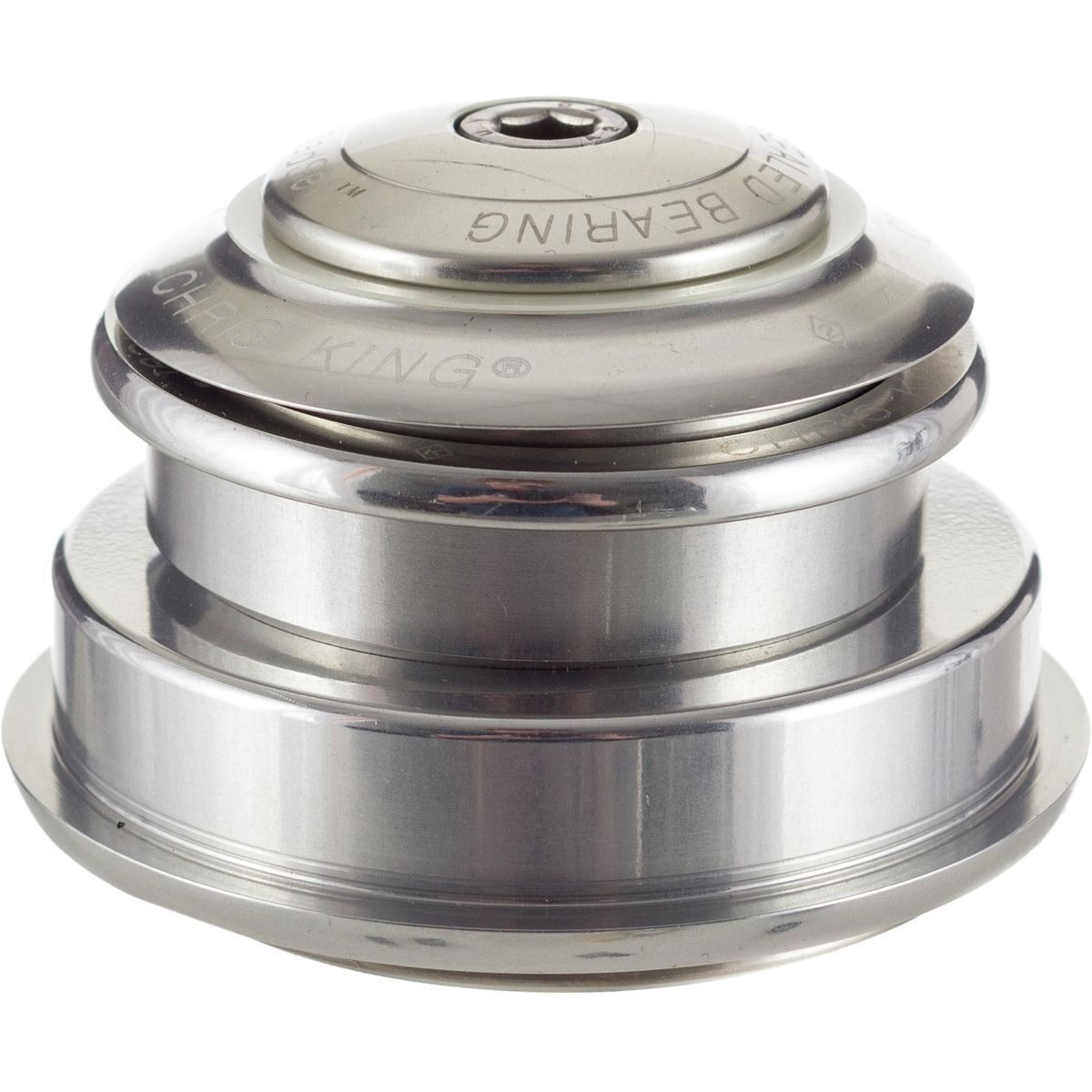 Image of Chris King InSet 2 Headset Silver, Tapered Inset