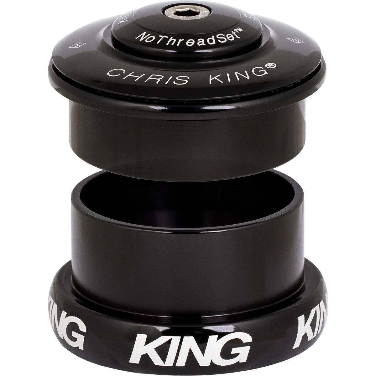 Image of Chris King Inset 5 Headset Bold Black, 1.5in