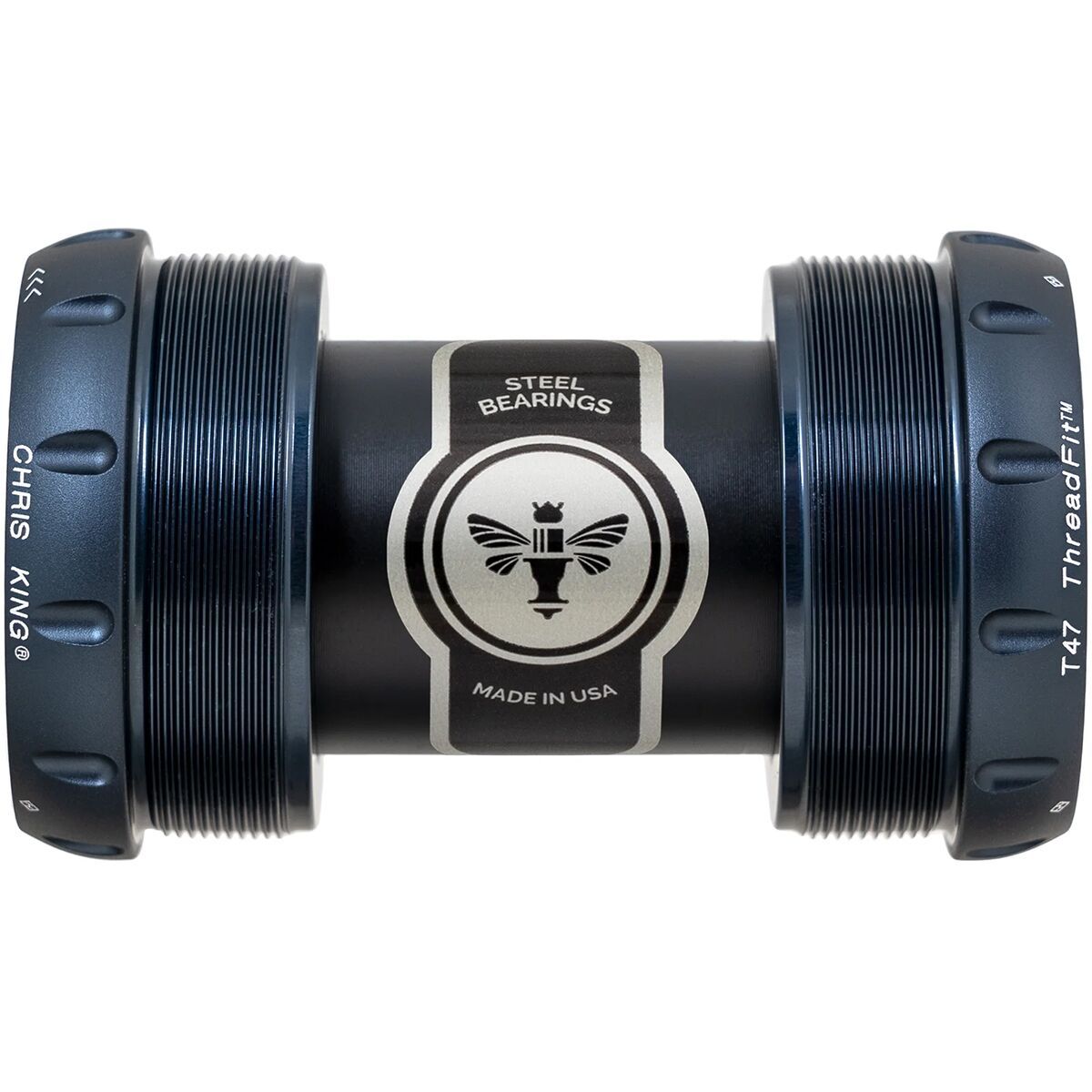 Chris King ThreadFit T47-30x Bottom Bracket Midnight, 30mm