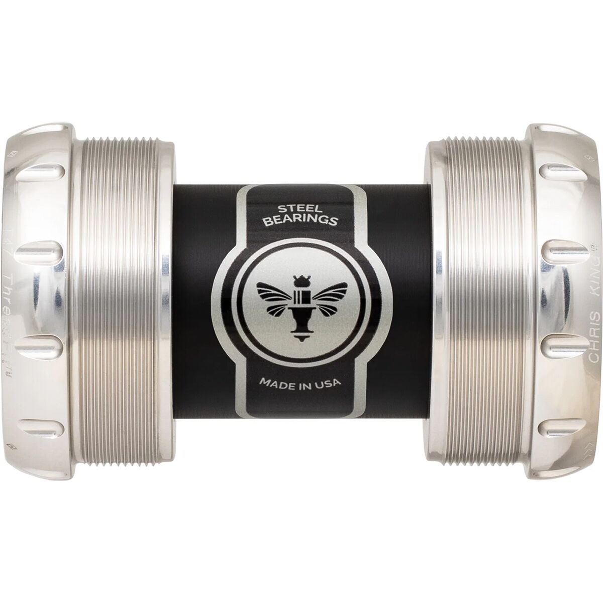 Chris King ThreadFit T47-30x Bottom Bracket Silver, 30mm