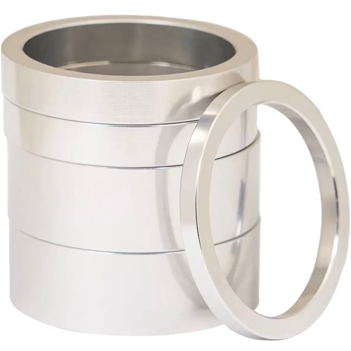 Image of Chris King Headset Spacer Kit Silver, One Size