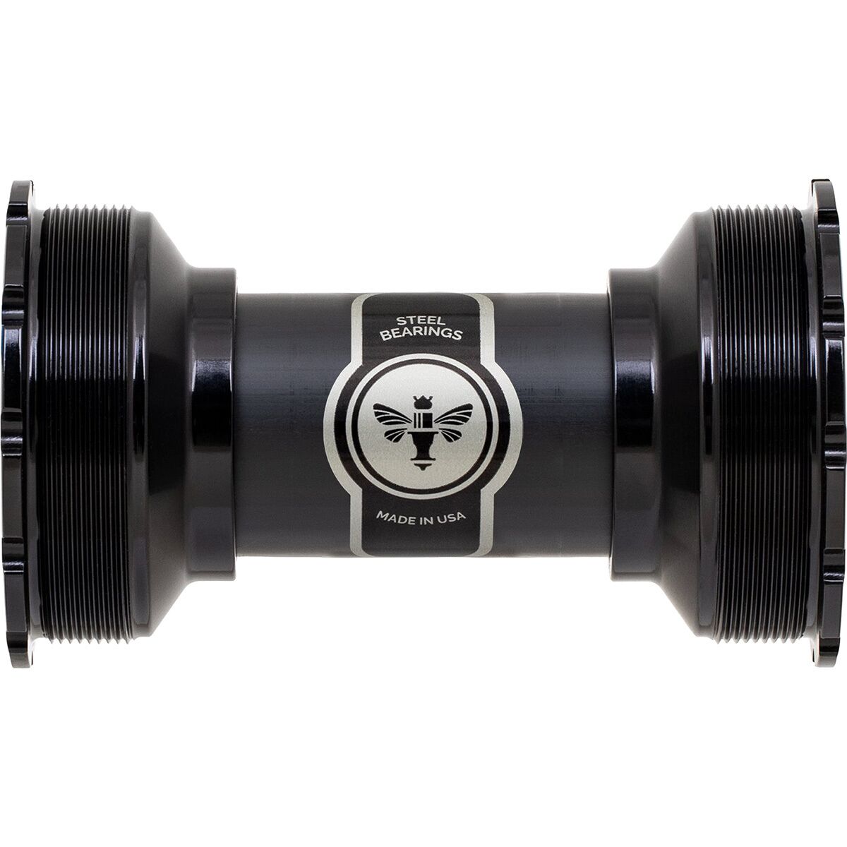 Image of Chris King ThreadFit T47-24i Bottom Bracket Black, 24mm