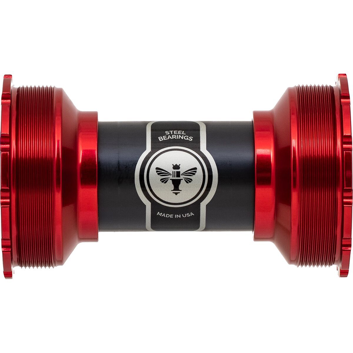 Image of Chris King ThreadFit T47-24i Bottom Bracket Red, 24mm