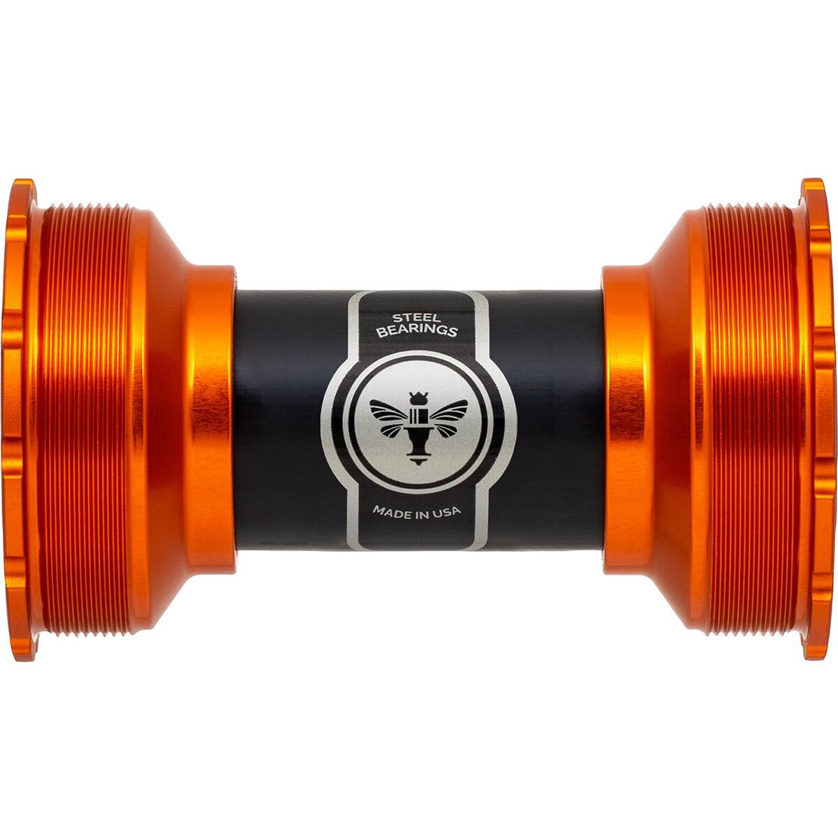 Chris King ThreadFit T47-24i Bottom Bracket Shiny Mango, 24mm