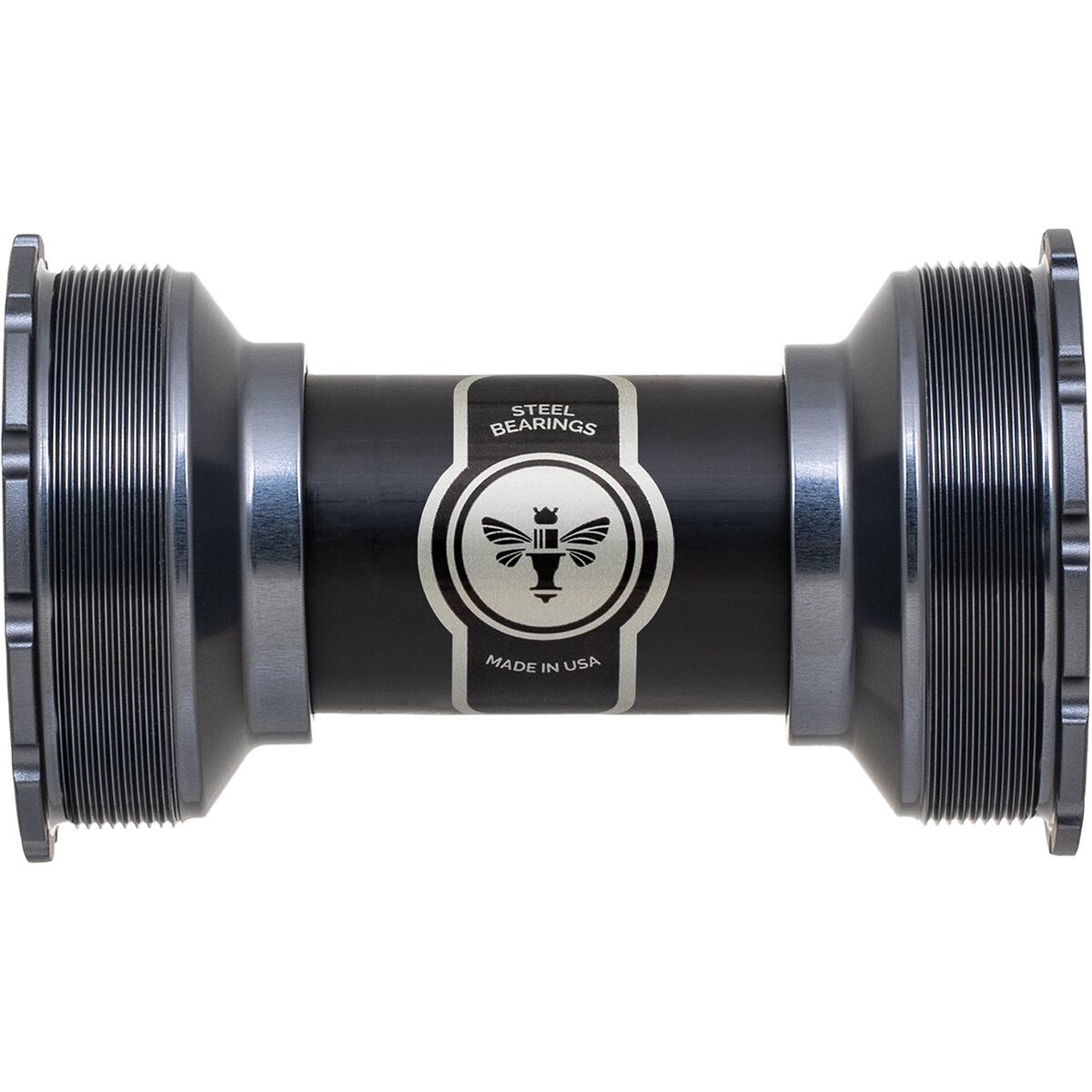 Chris King ThreadFit T47-24i Bottom Bracket - Ceramic Matte Slate, 24mm