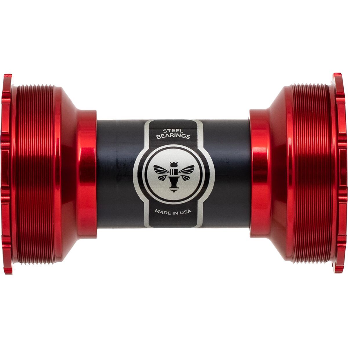 Chris King ThreadFit T47-24i Bottom Bracket - Ceramic Red, 24mm