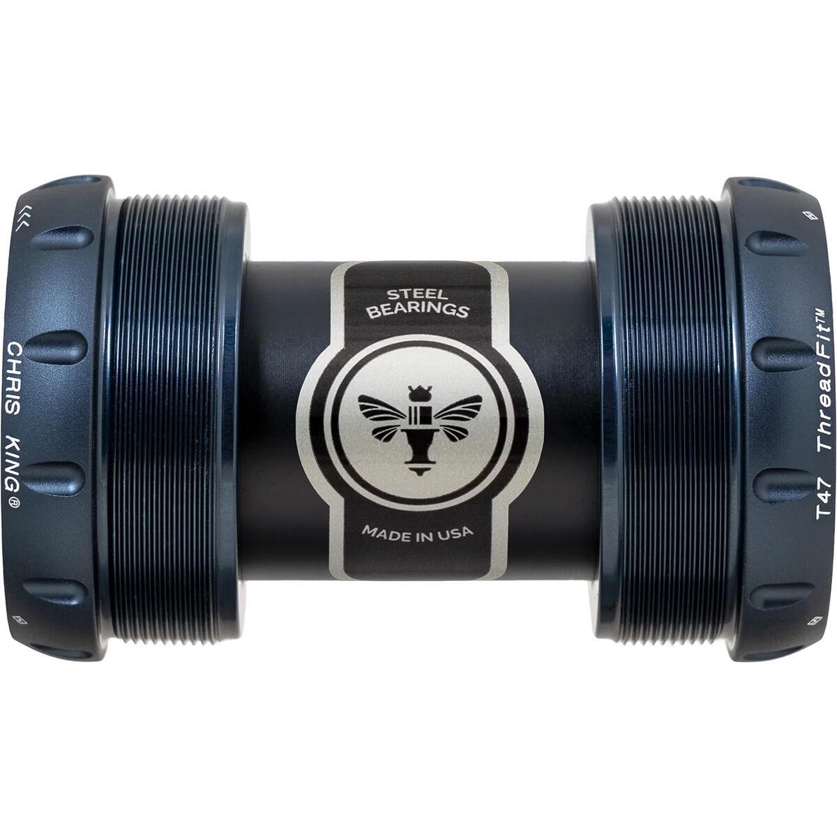 Chris King ThreadFit T47-30x Bottom Bracket - Ceramic Midnight, 30mm
