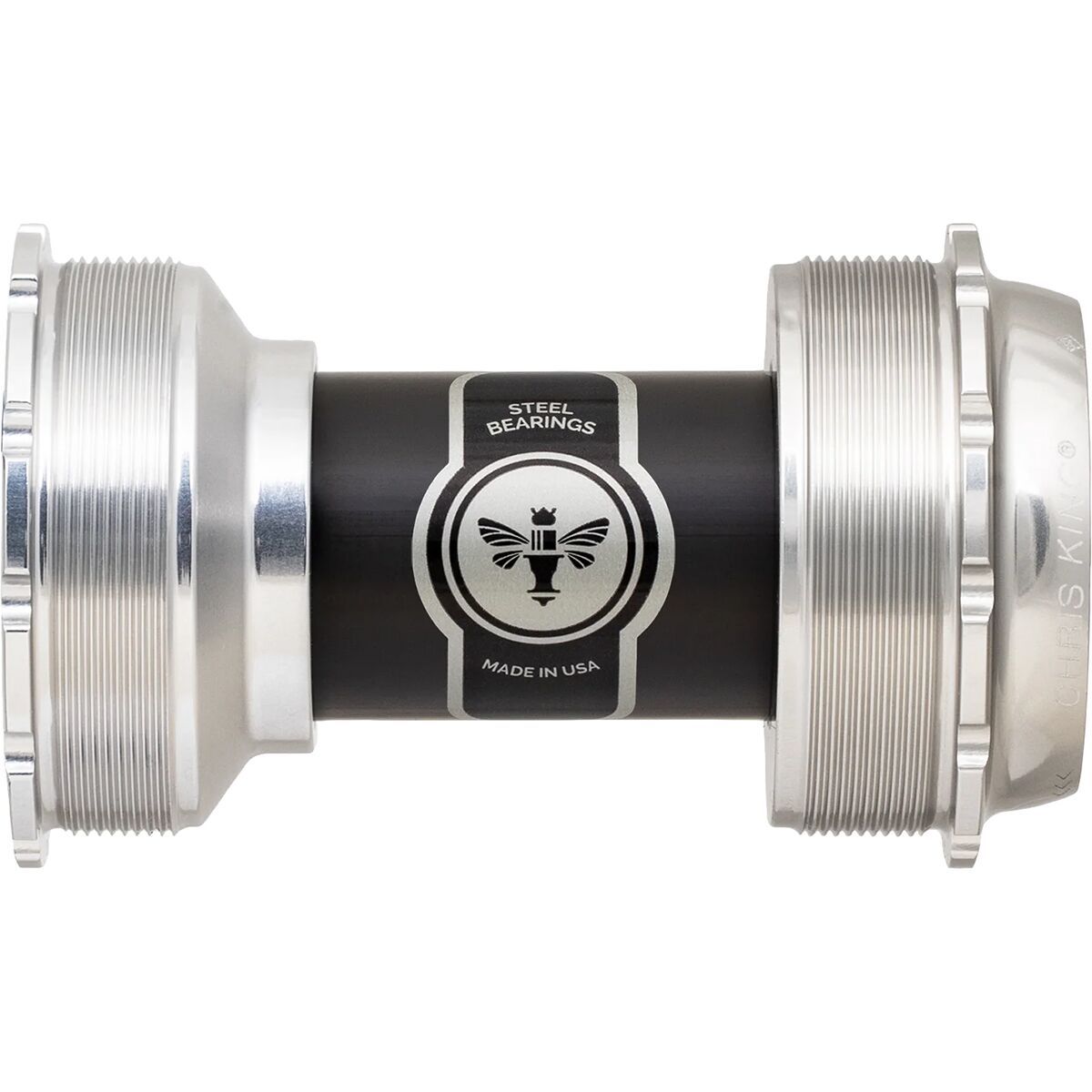 Image of Chris King ThreadFit T47A-24 Bottom Bracket Silver, 24mm