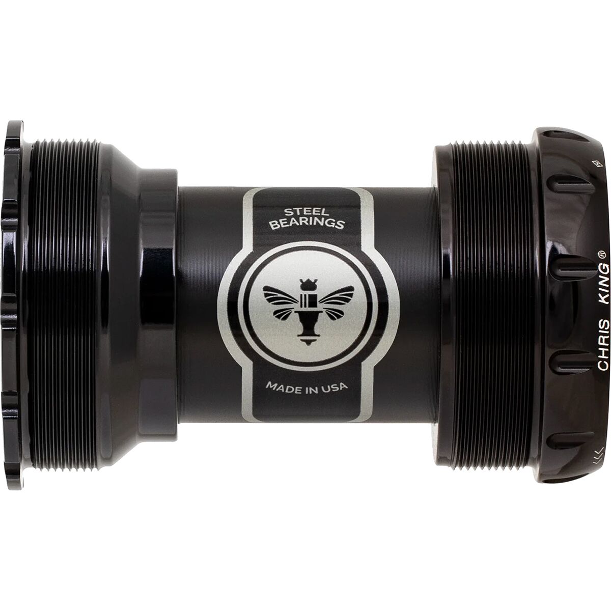 Image of Chris King ThreadFit T47A-30 Bottom Bracket Black, 30mm