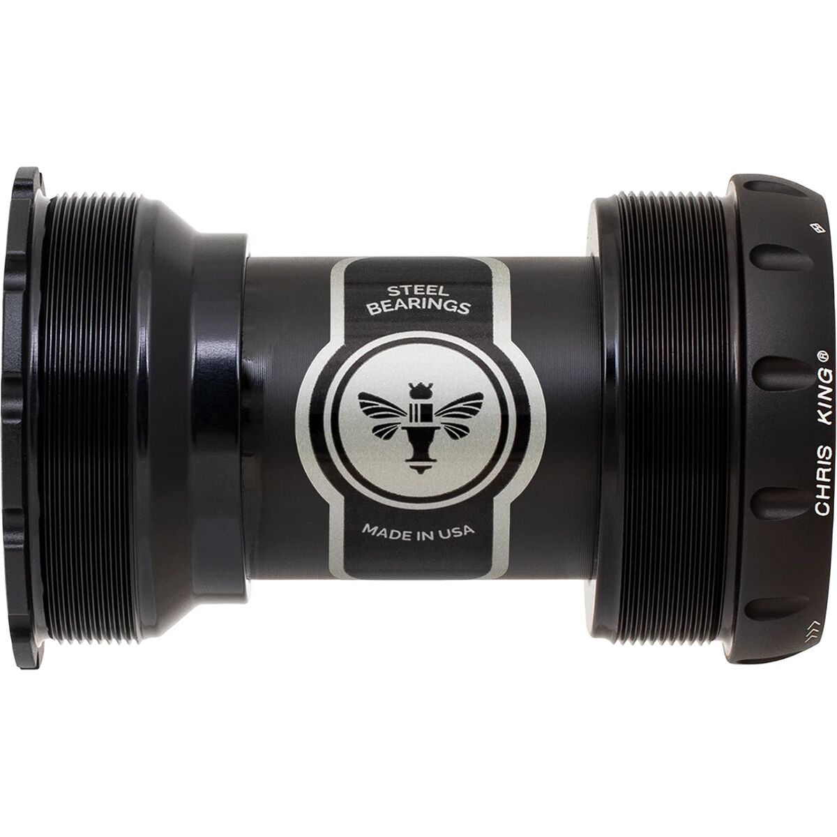 Image of Chris King ThreadFit T47A-30 Bottom Bracket Matte Black, 30mm
