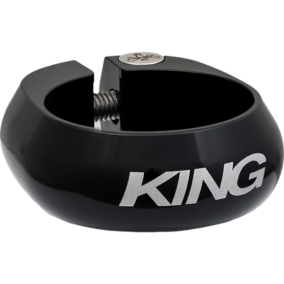 Image of Chris King King Seatpost Collar Black, 31.8mm
