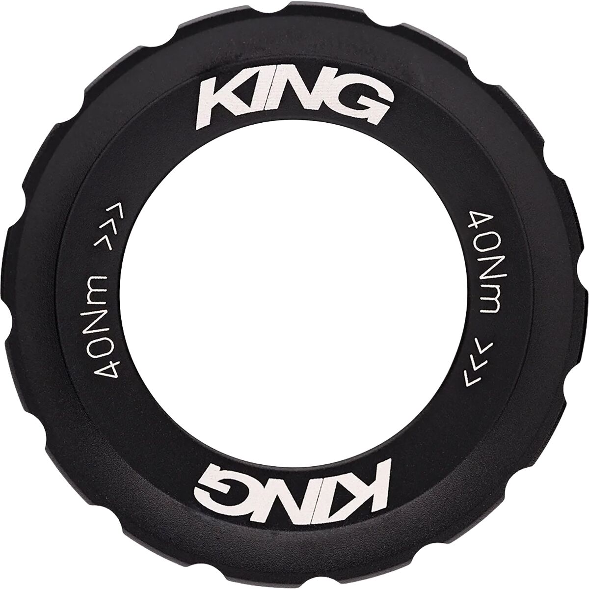 Image of Chris King King Lockring Matte Black, One Size
