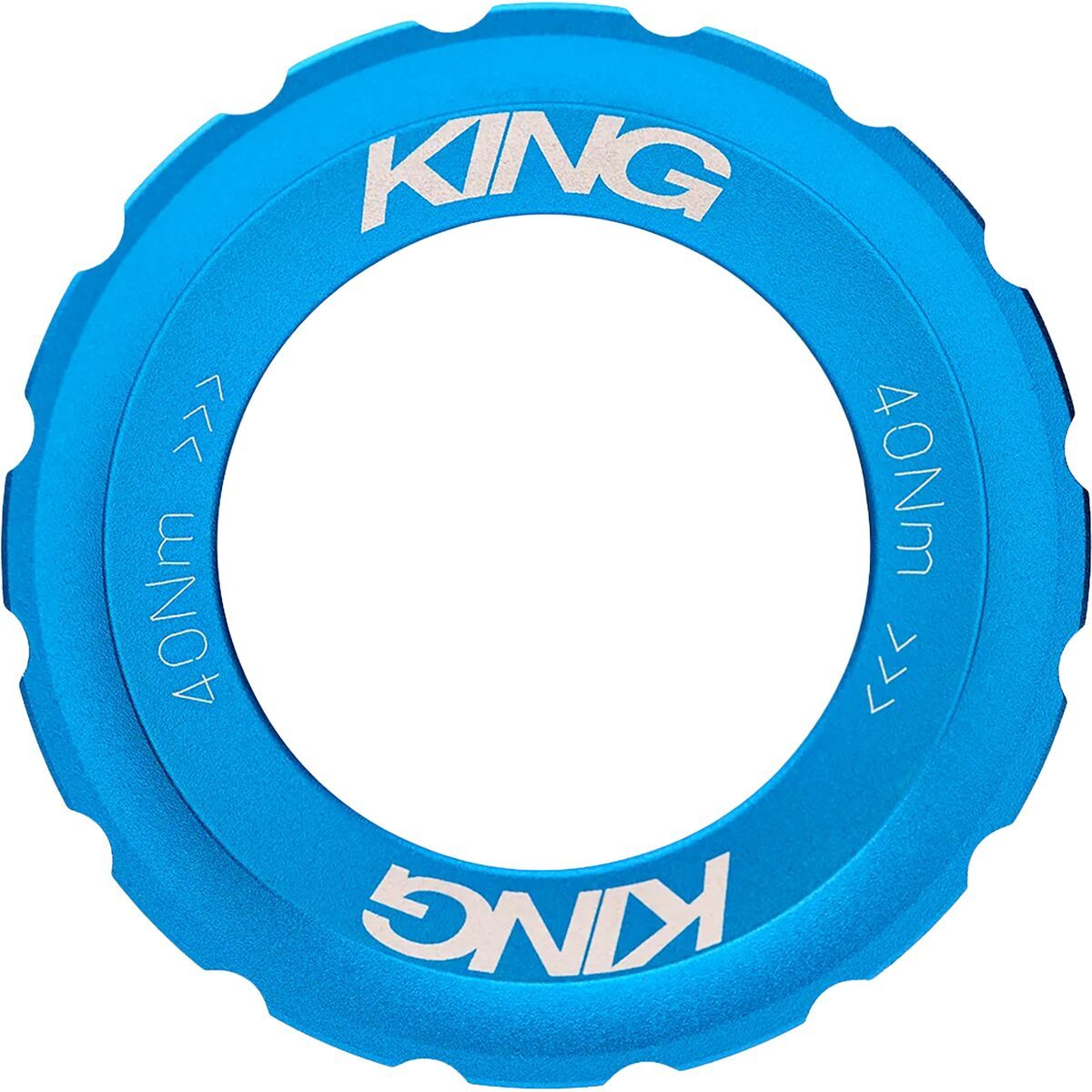 Image of Chris King King Lockring Matte Turquoise, One Size