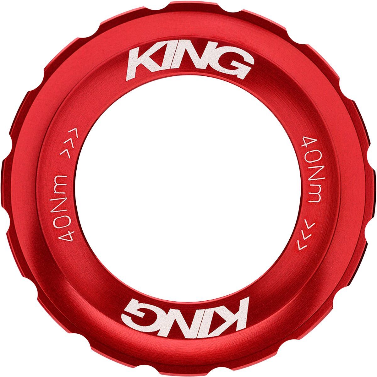 Image of Chris King King Lockring Red, One Size