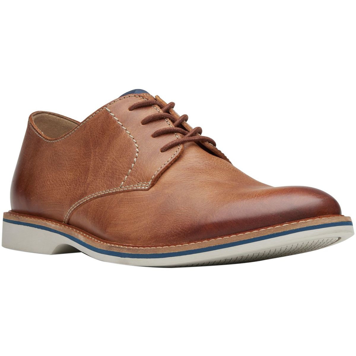 clarks atticus lace mahogany
