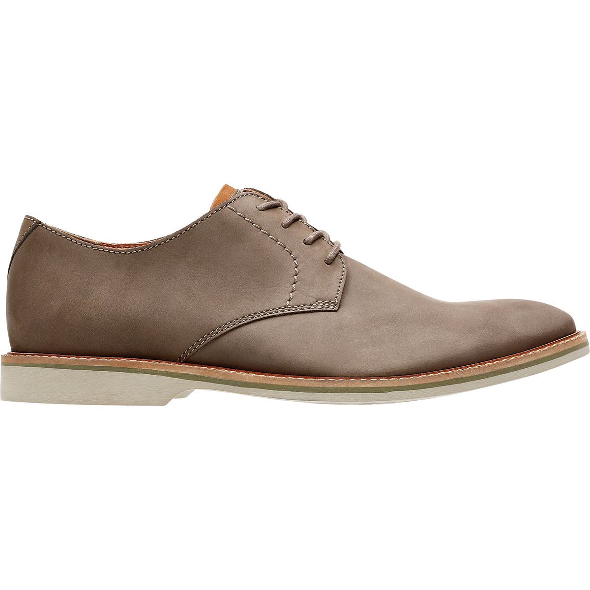 clarks atticus lace grey