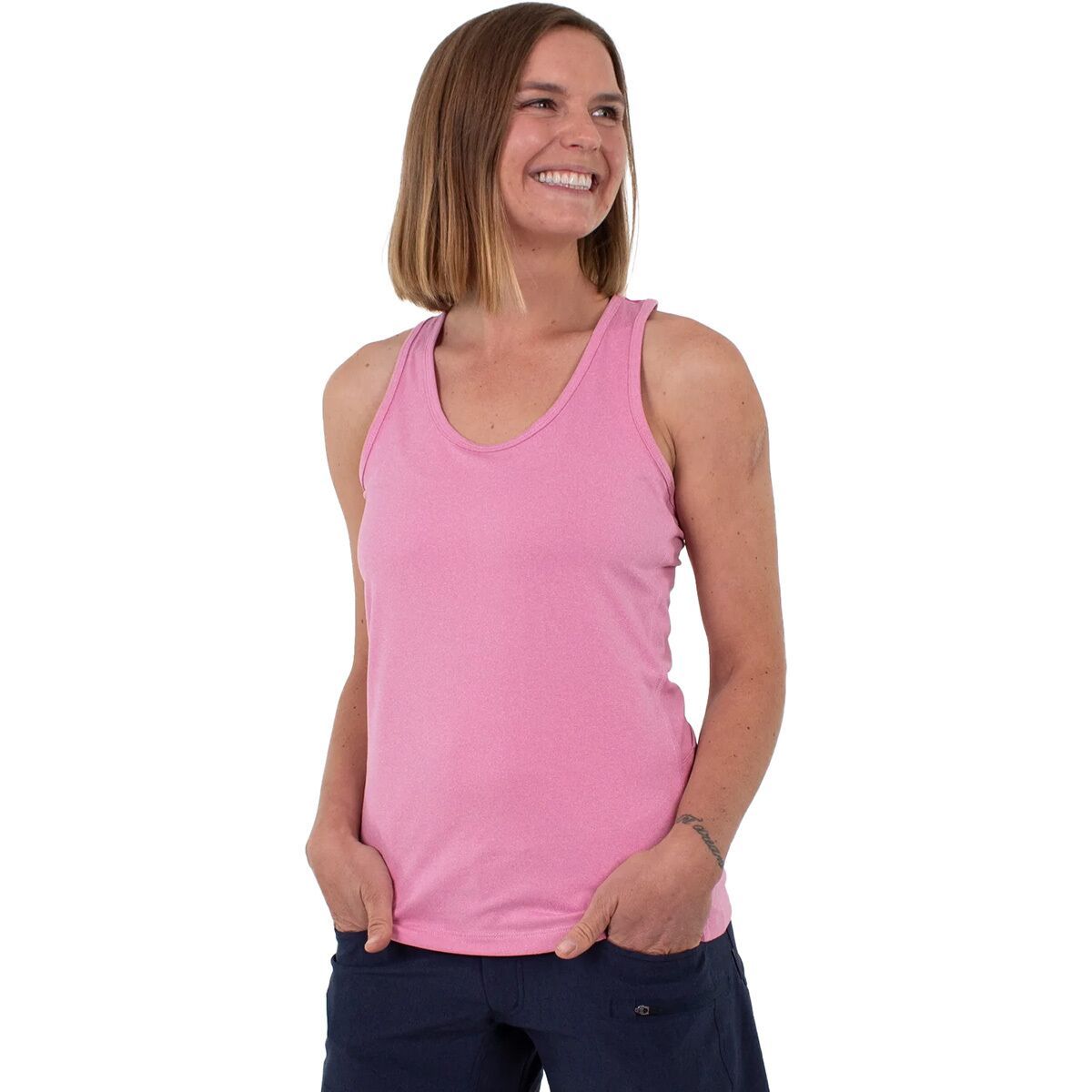 Image of Club Ride Apparel Trixie Sleeveless Jersey - Women's Ibis Rose, S