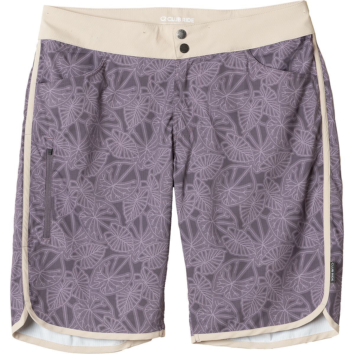 Image of Club Ride Apparel Savvy Short - Women's Raisin Palm, S