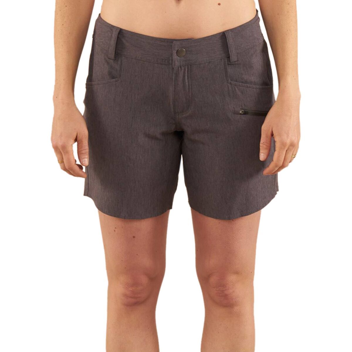 Image of Club Ride Apparel Eden Short - Women's Asphalt, XS