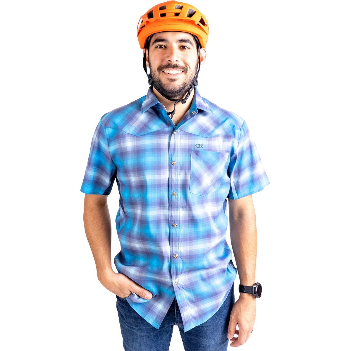 Image of Club Ride Apparel New West Jersey - Men's Blue Tones, M