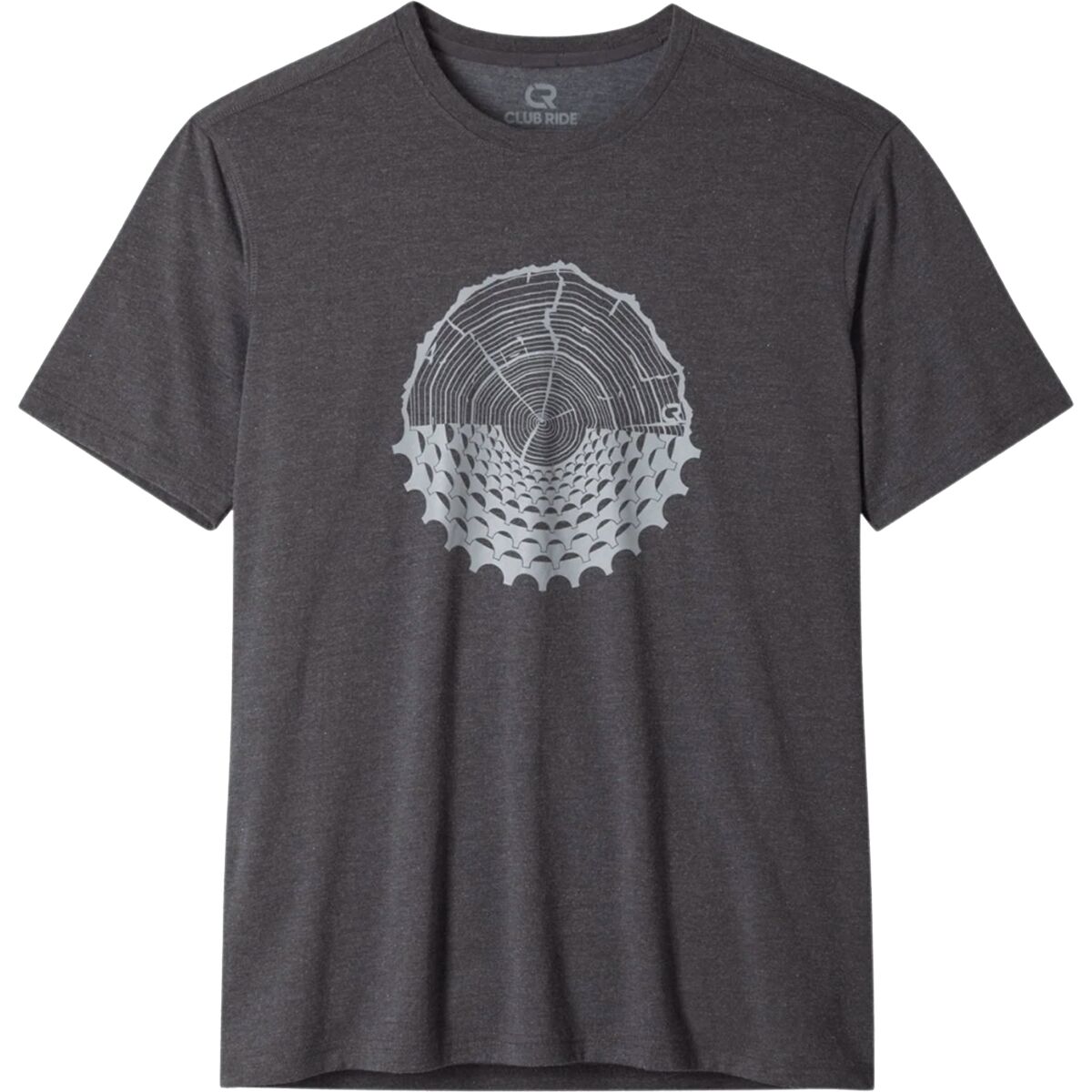 Image of Club Ride Apparel Cog T-Shirt - Men's Charcoal, L