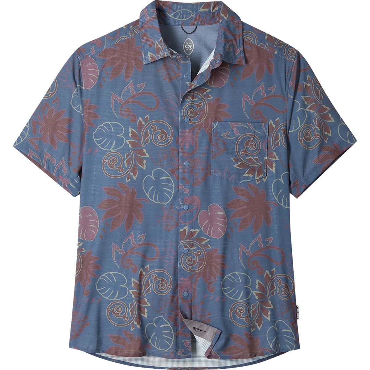 Image of Club Ride Apparel Motive Print Jersey - Men's LE Galaxy Blue Paisley, S