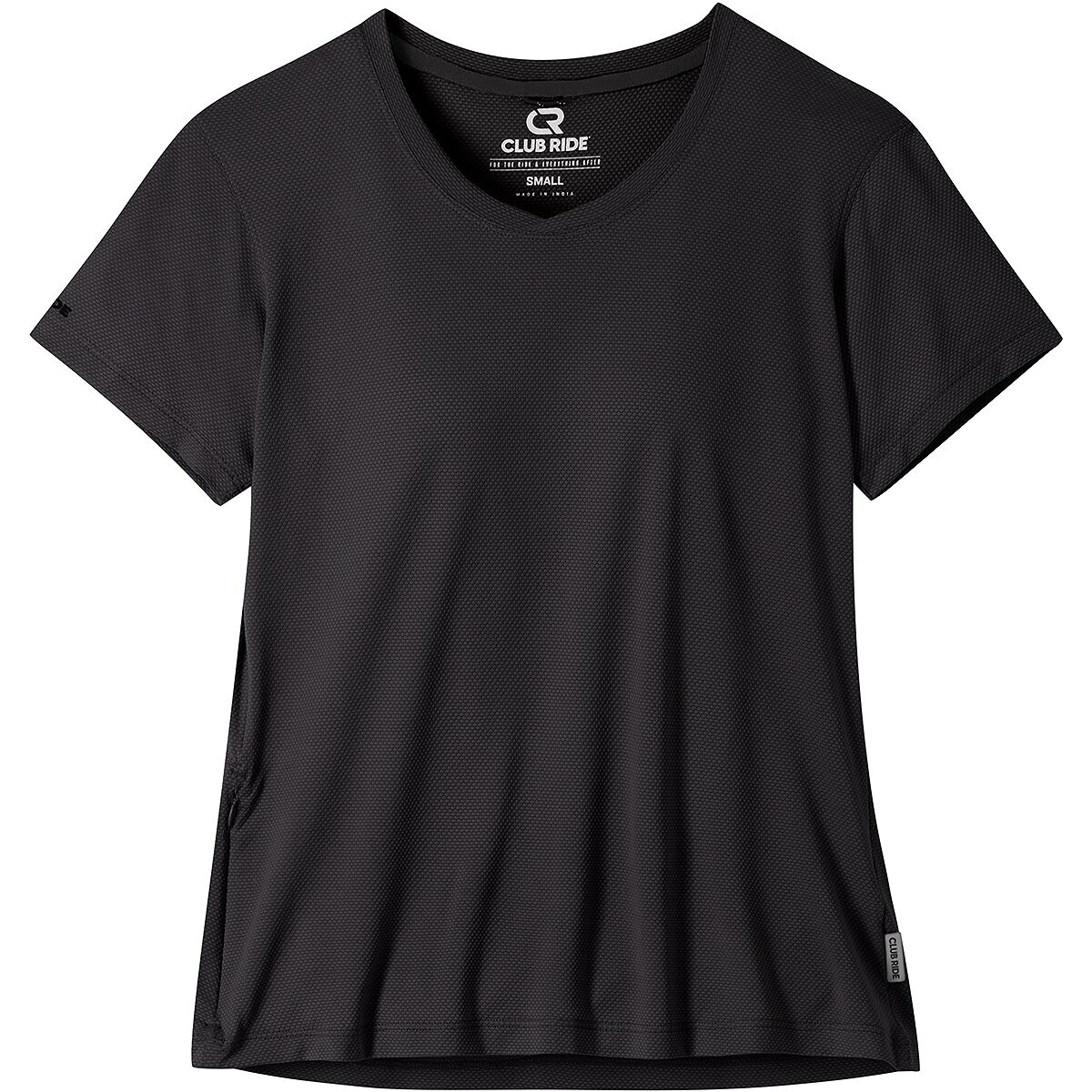 Image of Club Ride Apparel Spire Tech T-Shirt - Women's Black2, XS