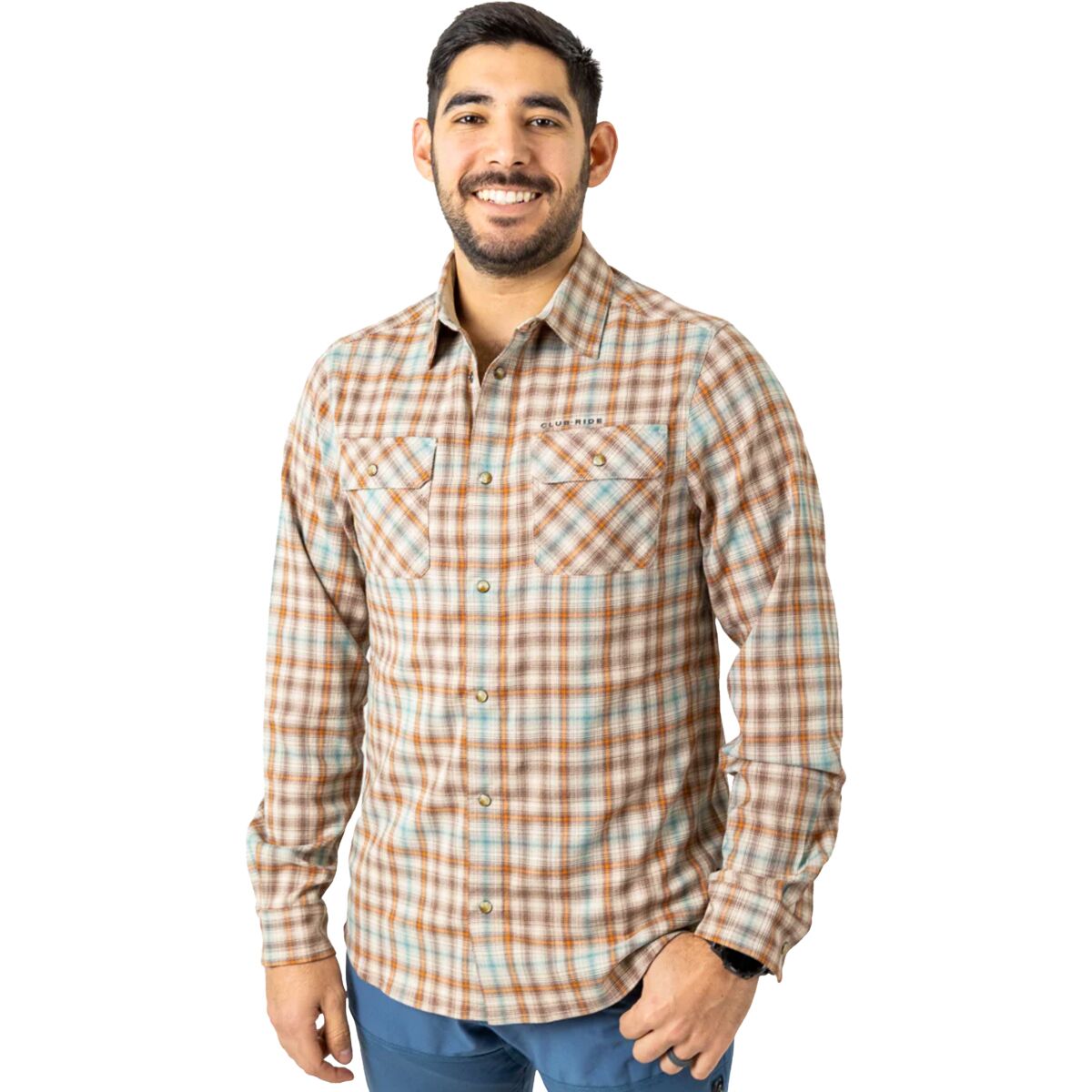 Club Ride Apparel Club Ride Apparel Daniel Flannel Long-Sleeve Jersey - Men's