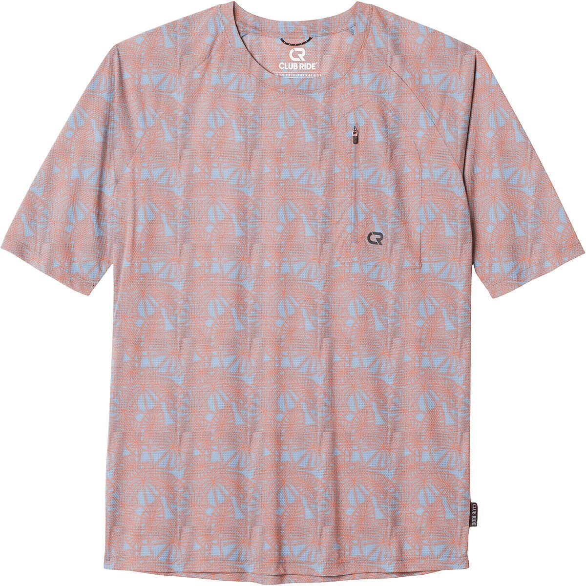 Image of Club Ride Apparel Alpen Tech MTB T-Shirt - Men's Sienna Palm, XL