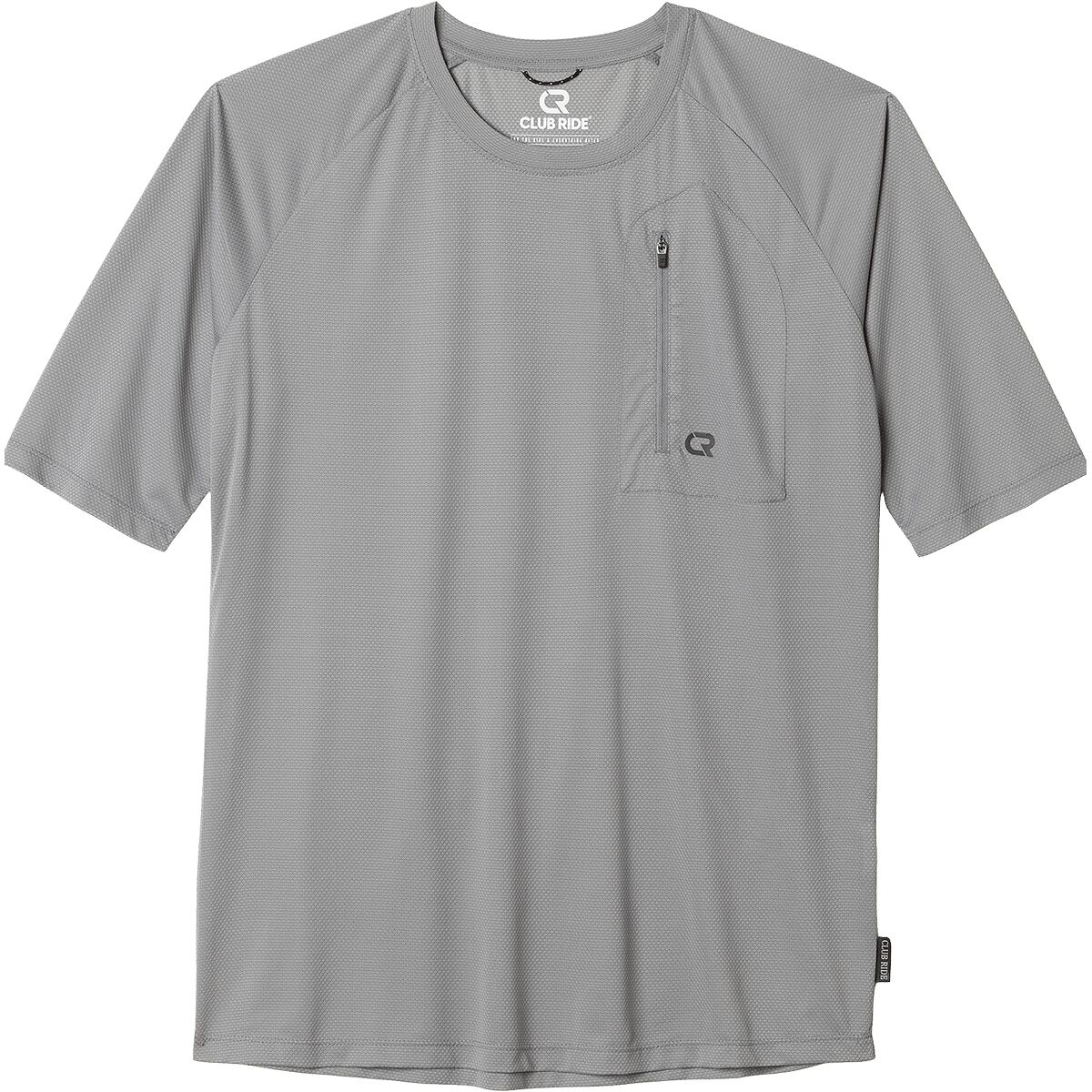 Image of Club Ride Apparel Alpen Tech MTB T-Shirt - Men's Ultimate Grey, M