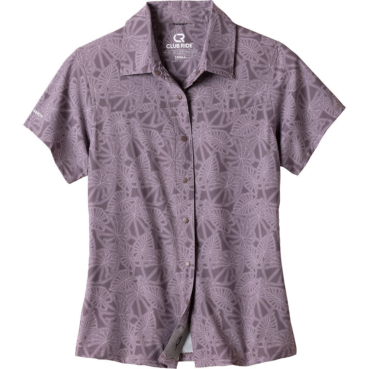 Image of Club Ride Apparel Bandara Jersey - Women's Raisin Quail Palm, XS