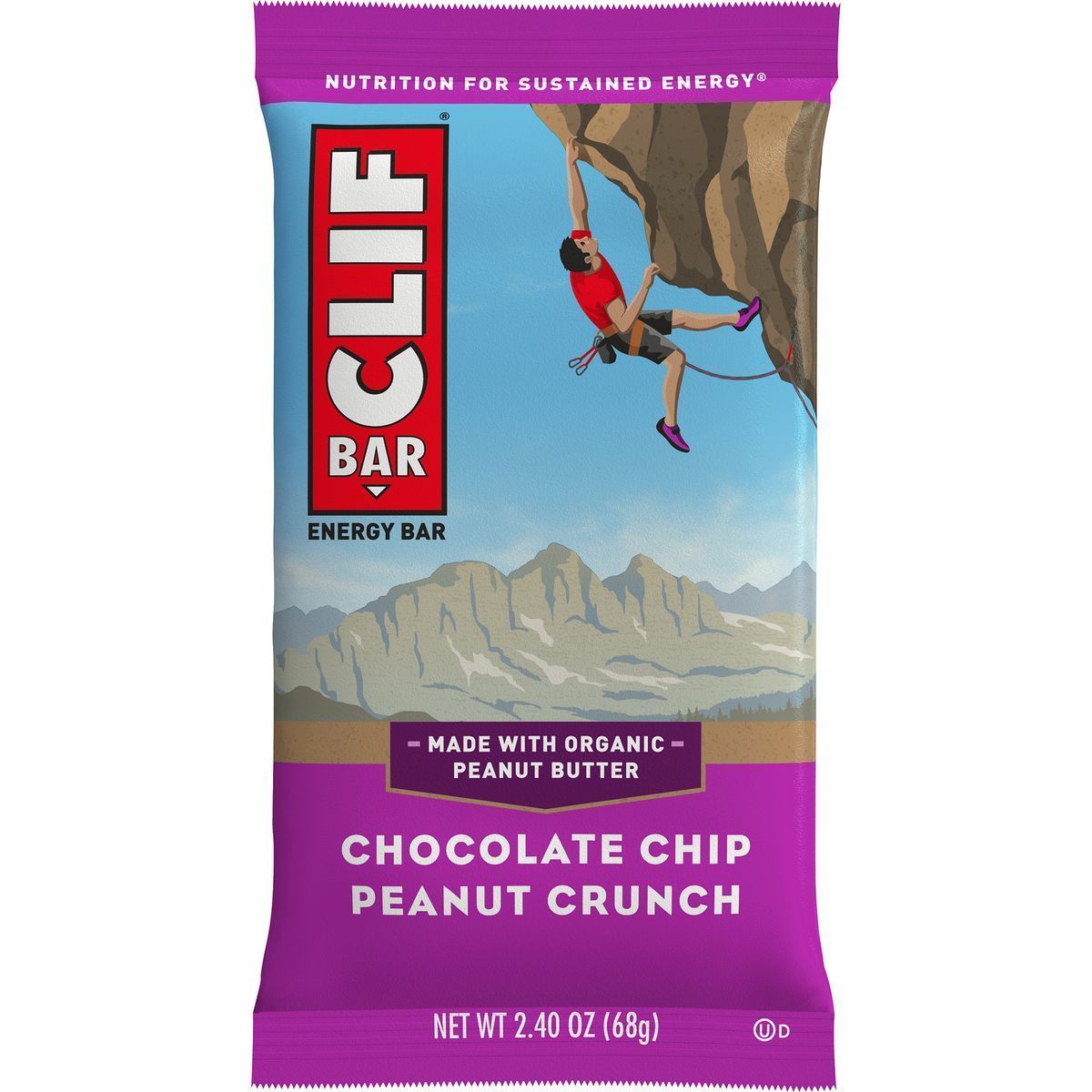 Image of Clifbar Clif Bars - 12 Pack Chocolate Chip Peanut Crunch, One Size