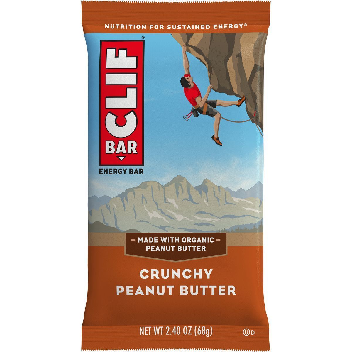 Image of Clifbar Clif Bars - 12 Pack Crunchy Peanut Butter, One Size