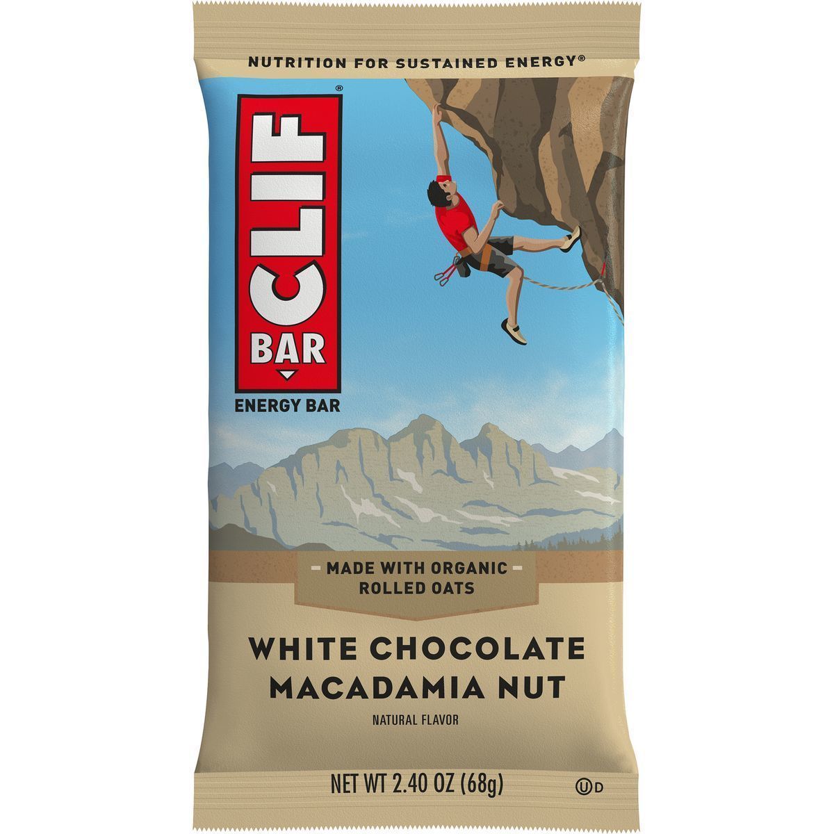 Image of Clifbar Clif Bars - 12 Pack White Chocolate Macadamia, One Size