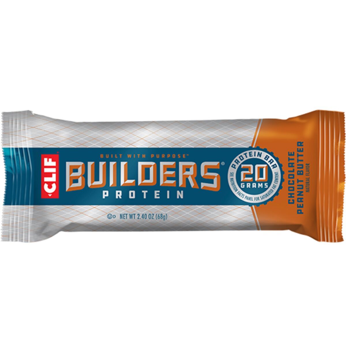 Image of Clifbar Builders Protein Bar - 12 Pack Peanut Butter, One Size