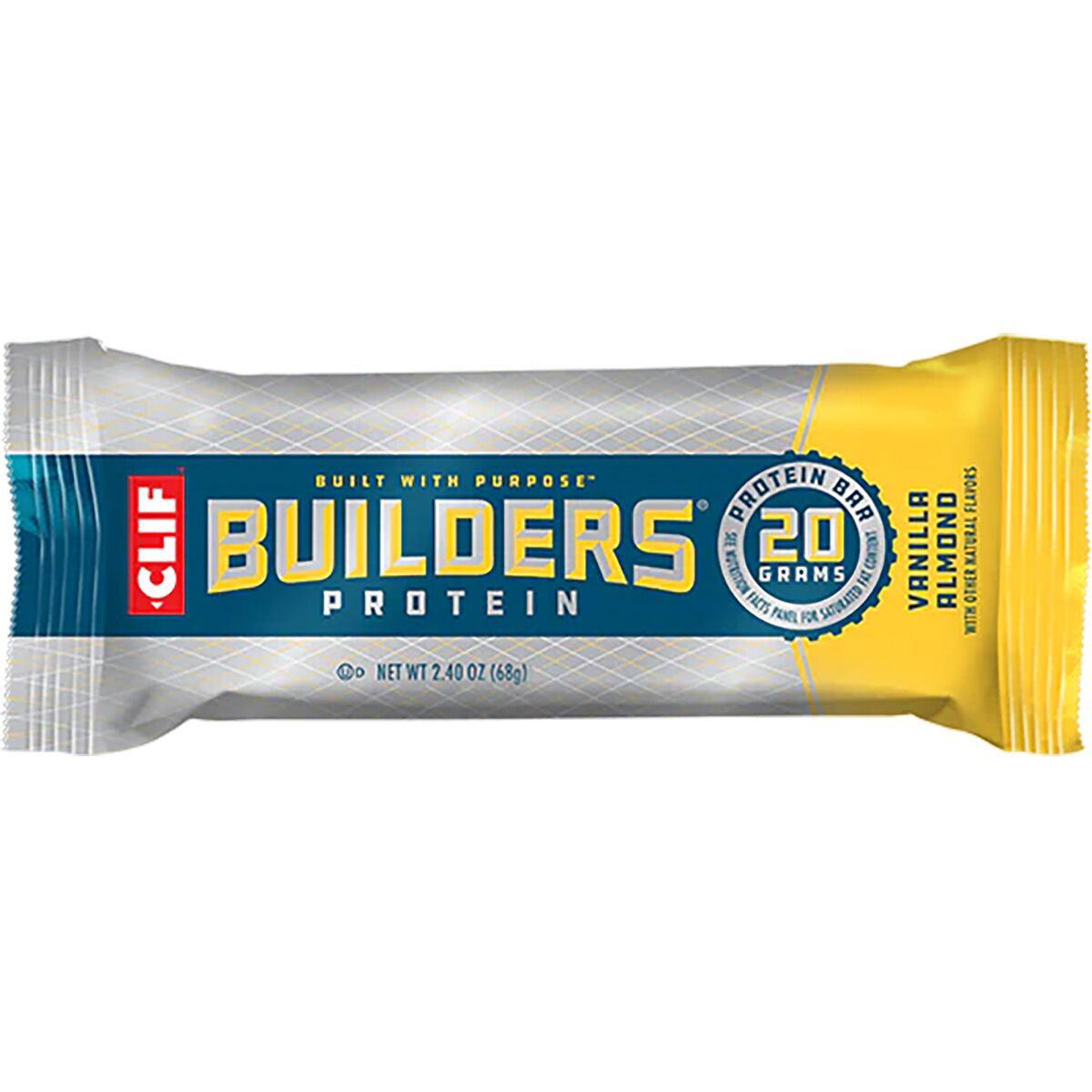 Image of Clifbar Builders Protein Bar - 12 Pack Vanilla Almond, One Size