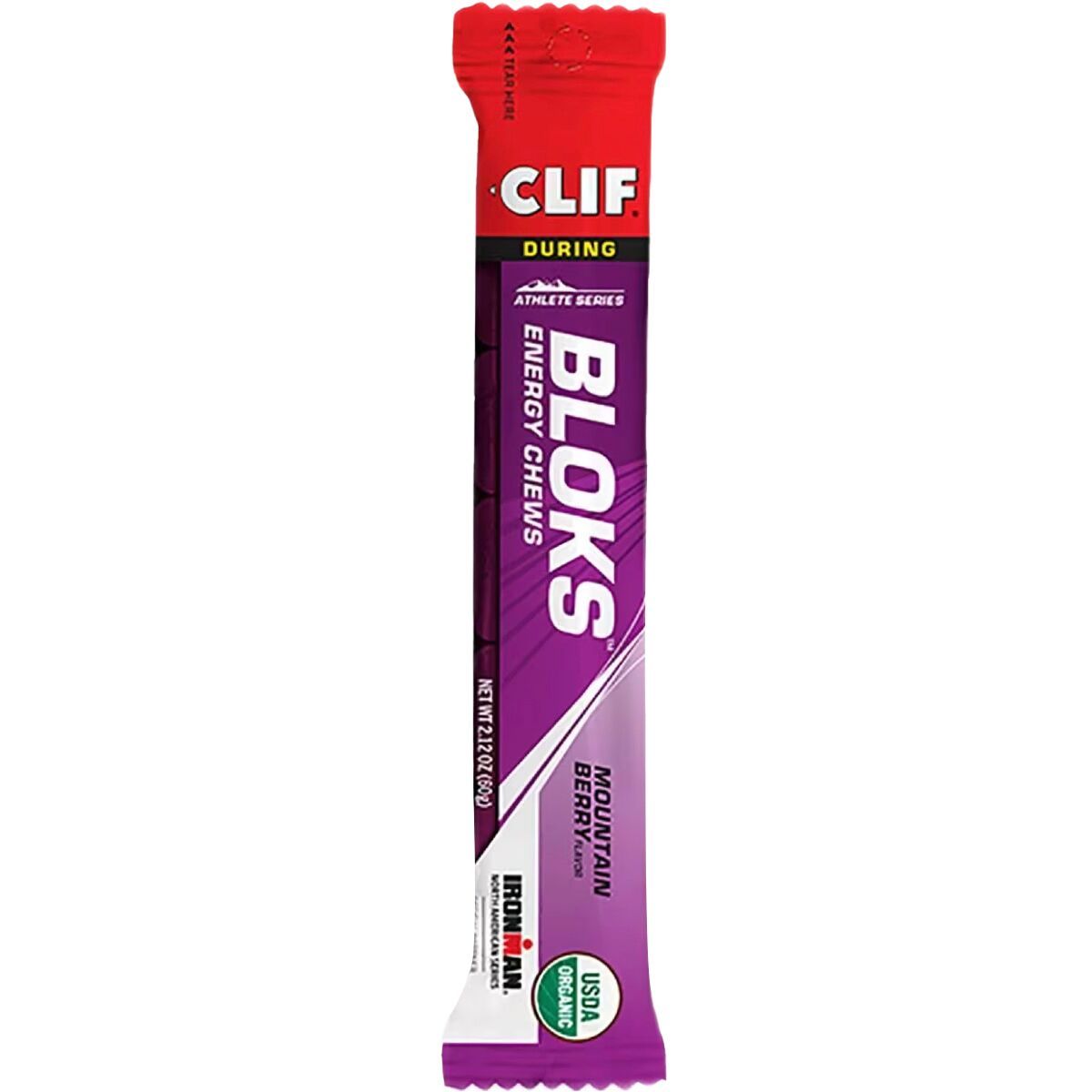 Image of Clifbar Bloks Energy Chews - 18-Pack Mountain Berry, One Size