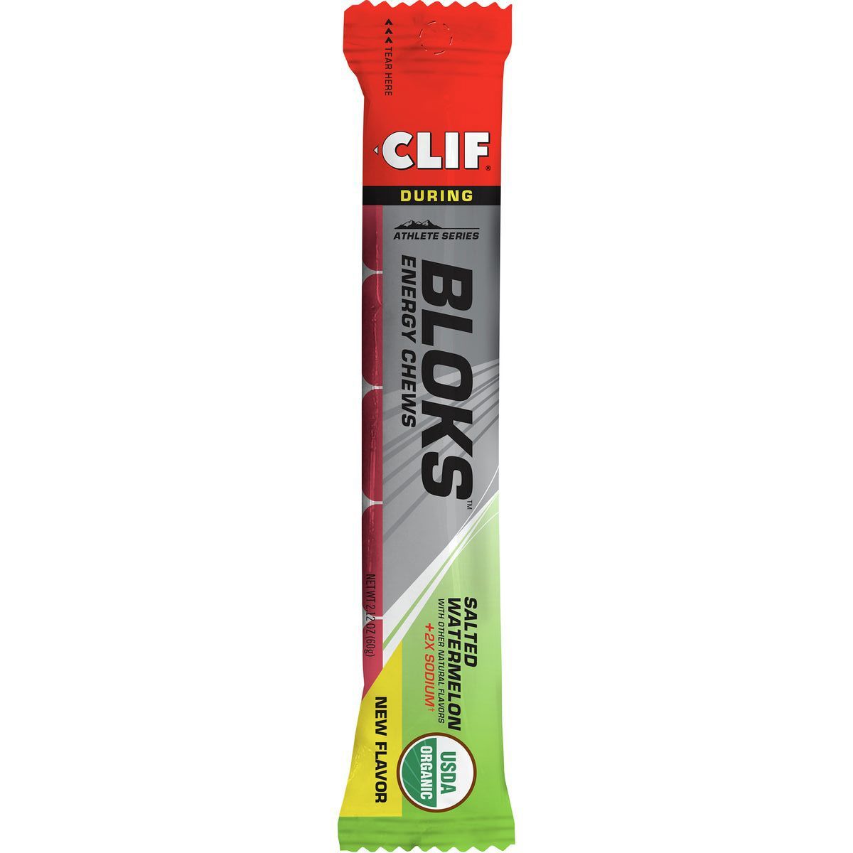 Image of Clifbar Bloks Energy Chews - 18-Pack Salted Watermelon, One Size