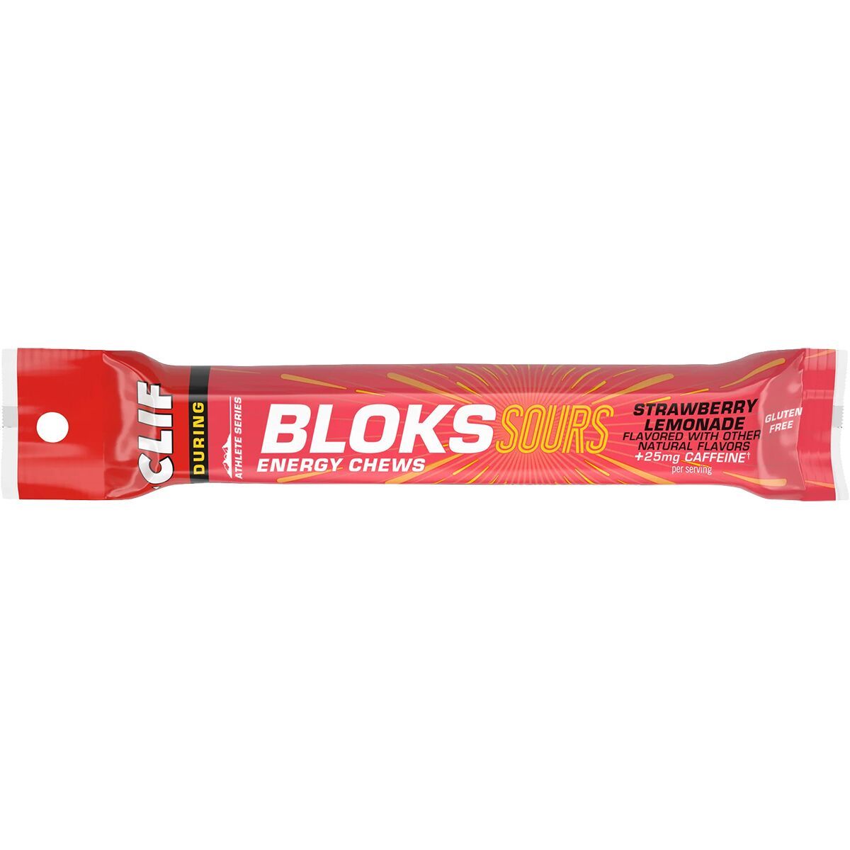 Image of Clifbar Shot Bloks Sours - Single Strawberry Lemonade, Single Unit